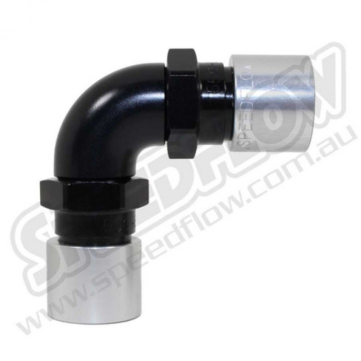 550 Series Double 90° Crimp Hose Ends